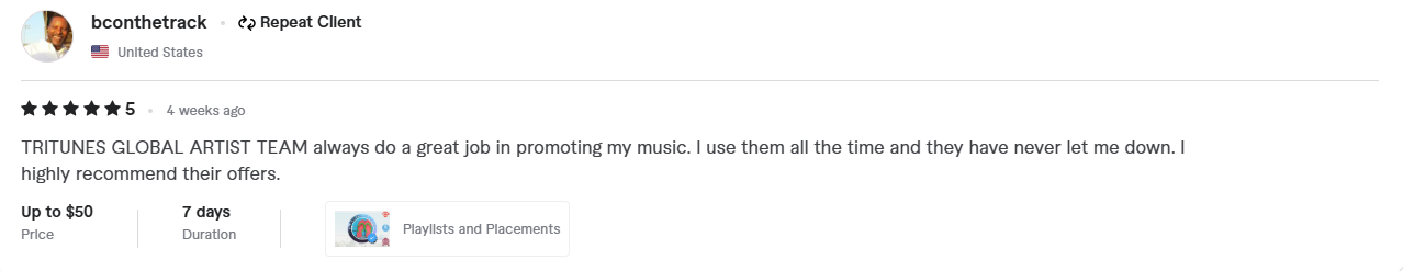 Artist review 4